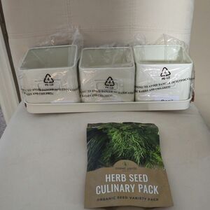 Herb Seed Culinary Planter Kit